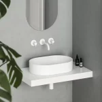 Ceramic Slim O 55 kerámiamosdó matt fehér Gyors kiszállítás