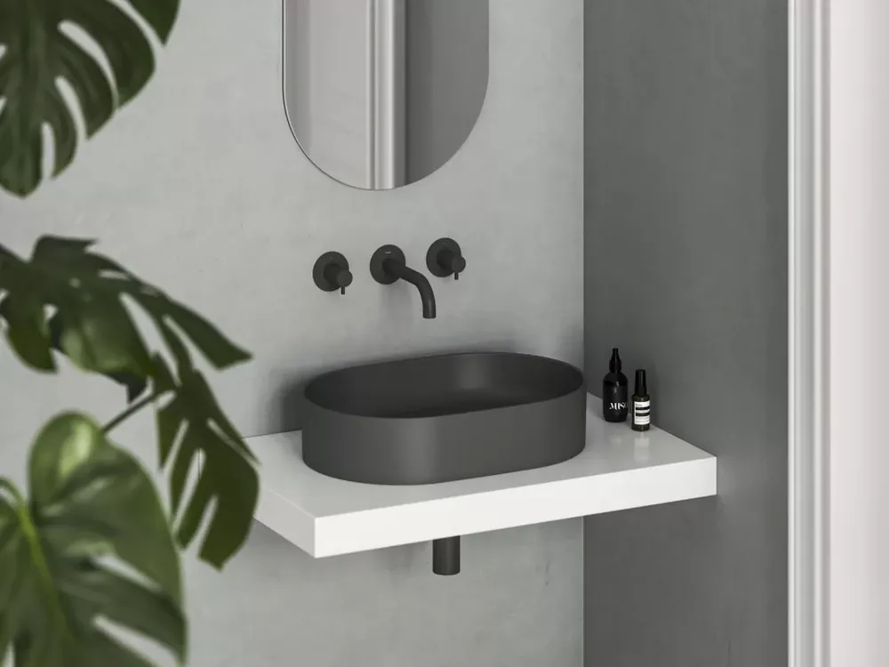 Ceramic Slim O 55 kerámiamosdó antracit Ajánlat