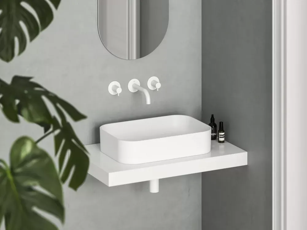 Ceramic Slim R 55 kerámiamosdó matt fehér Kihagyhatatlan ajánlat