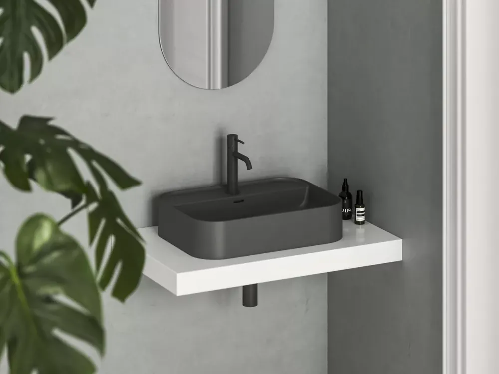 Ceramic Slim Shelf R 55 kerámiamosdó antracit Olcsóbb