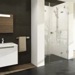 Brilliant BSD3 110 jobb zuhanyajtó króm+transparent+ B SET Legkelendőbb