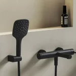 Nox kádcsaptelep szett nélkül NX 022.20BLM, matt fekete Gyors szállítás