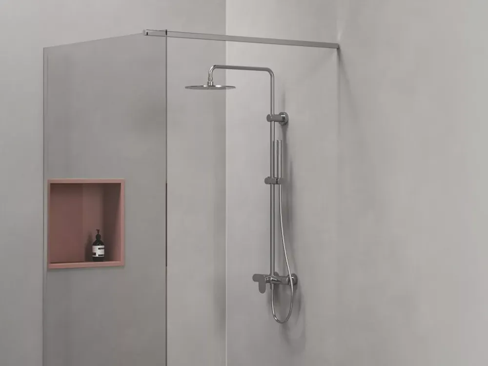 Vásárlói kedvenc Spring állítható, nem termosztátos zuhanyoszlop, zuhanyszettel, króm SG 098.00CR