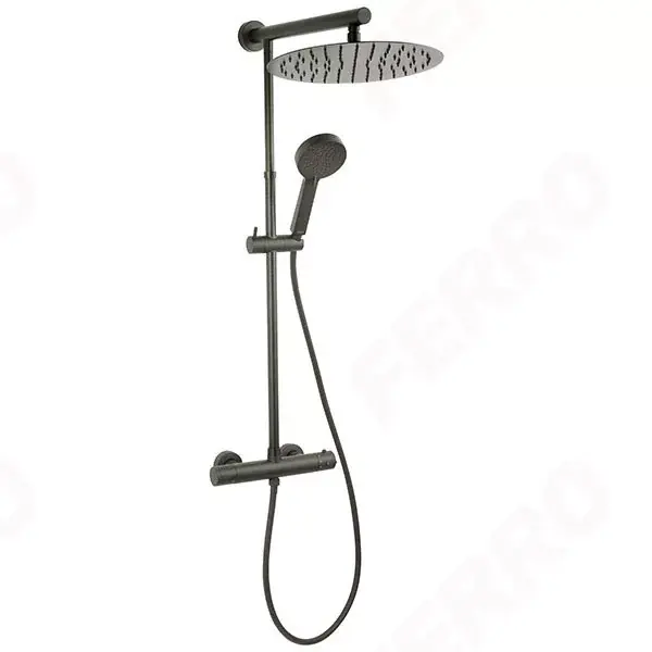 Árcsökkenés Ferro Tervi termosztátos zuhanyszett 3F gunmetal