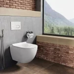 Uni Chrome RimOff fali WC, ülökével, fehér Nézd meg most