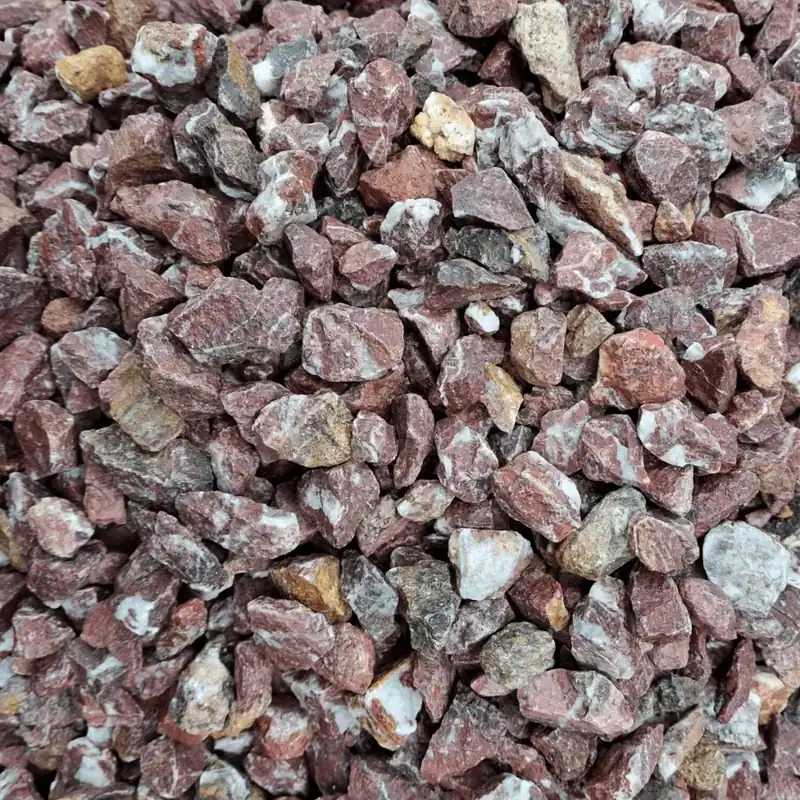 Prémium Sötétvörös zúzalék 10-15 mm, 25 kg/zsák (400284)