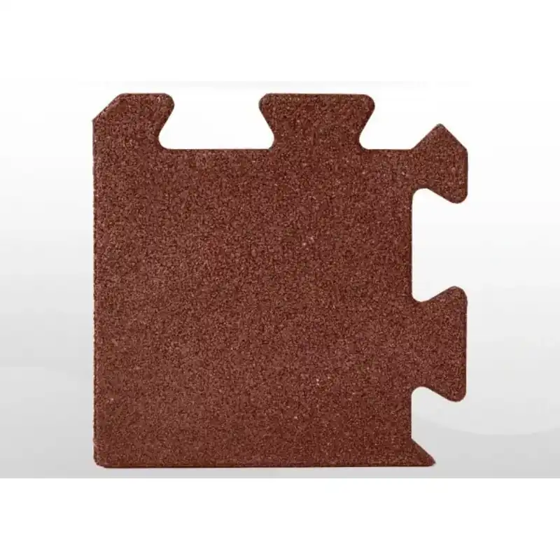 Végkiárusítás Ütéscsillapító gumilap sarokelem 2 cm vörös PUZZLE