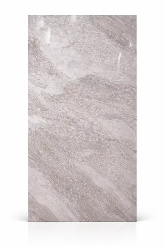 Biztonságos fizetés Beltéri SPC falburkolat 2800x1200x4 mm - Füstös szürkés-bézs árnyalattal