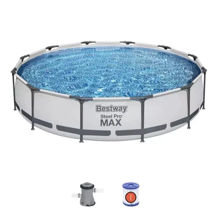 Szuper ajánlat Bestway BAHAMA SUPERIOR fémvázas medence szett 366x76 cm