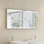 Floating Mirror Aura 60x120cm fekvő tükör led világítással Végkiárusítás