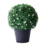 Műnövény gömb buxus cserépben virágzó, 42 cm Azonnal elérhető