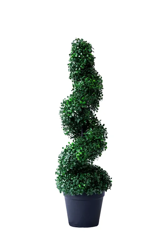 Rendeld meg most Műnövény csavart buxus cserépben, 86 cm