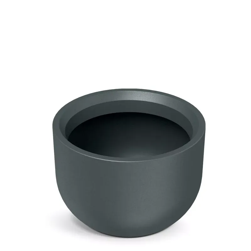 Újdonság Kaspó műanyag MOLTA 48 cm, grafit