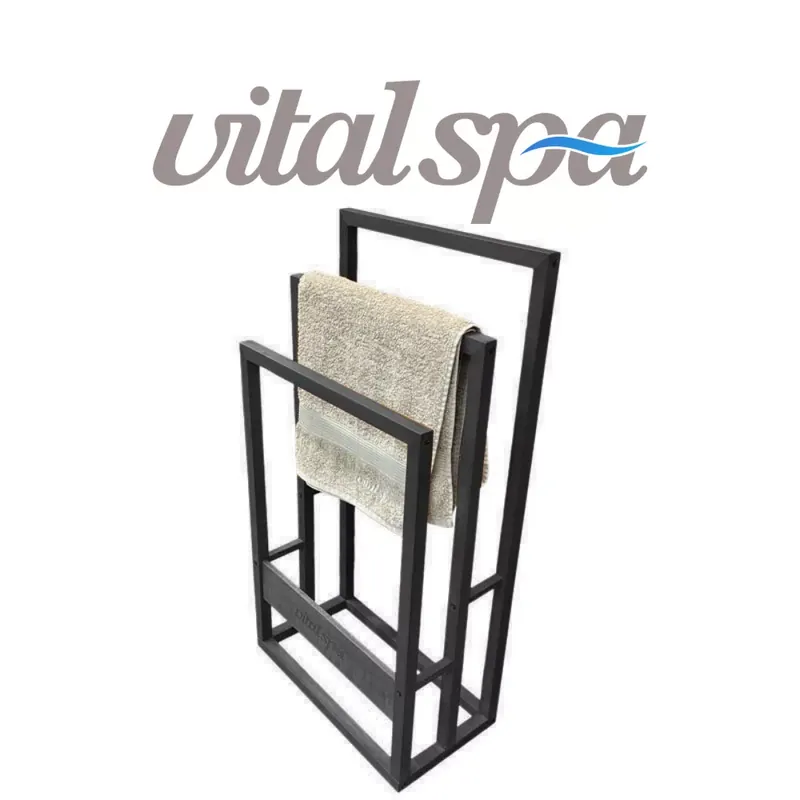 VitalSpa Thermowood törölközőtartó Antracit Akció
