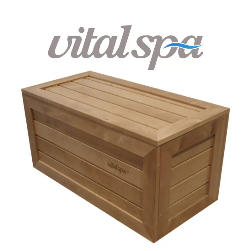 VitalSpa Thermowood párnatartó Delux láda Barna Kedvezményes ár