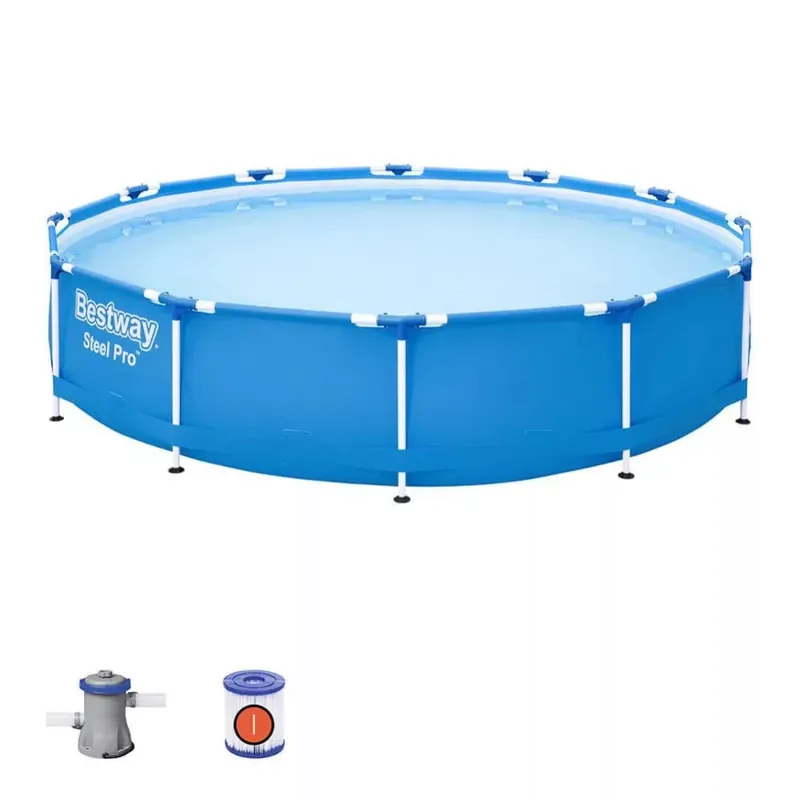 Bestway BAHAMA fémvázas medence vízforgatóval 366 x 76 cm Utolsó esély