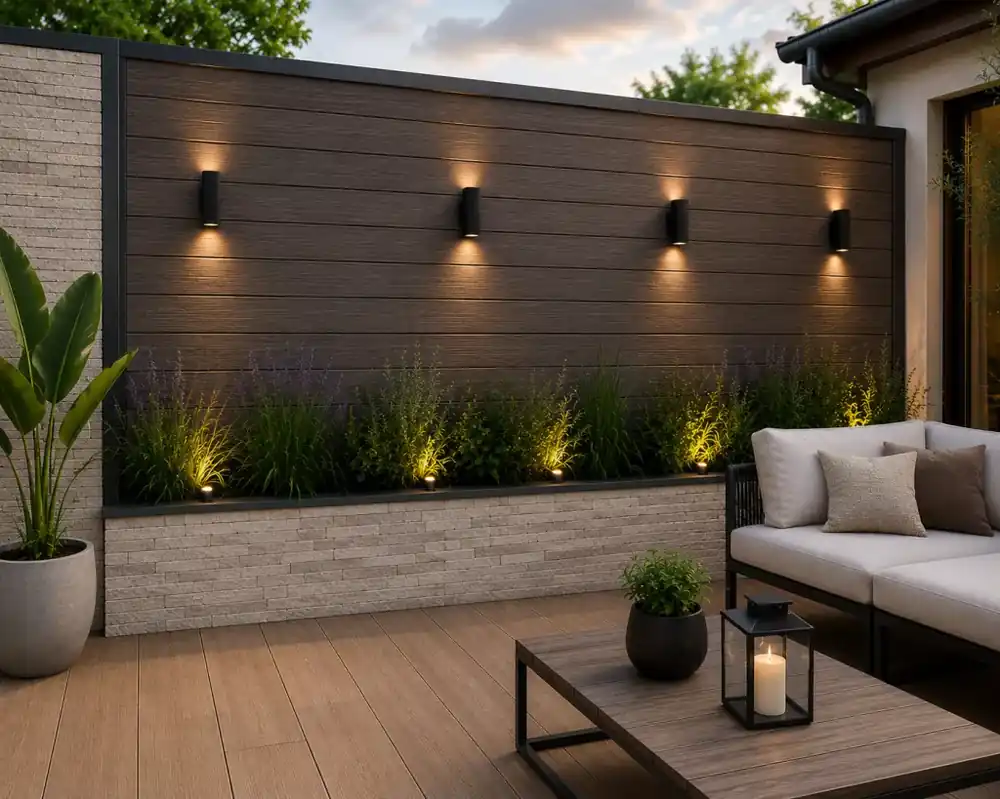 Nézd meg most WPC falpanel 156x21x2900 mm - Dark brown