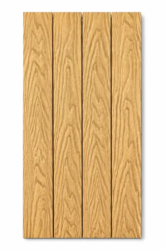 Újdonság WPC járólap 300x600 mm - Teak