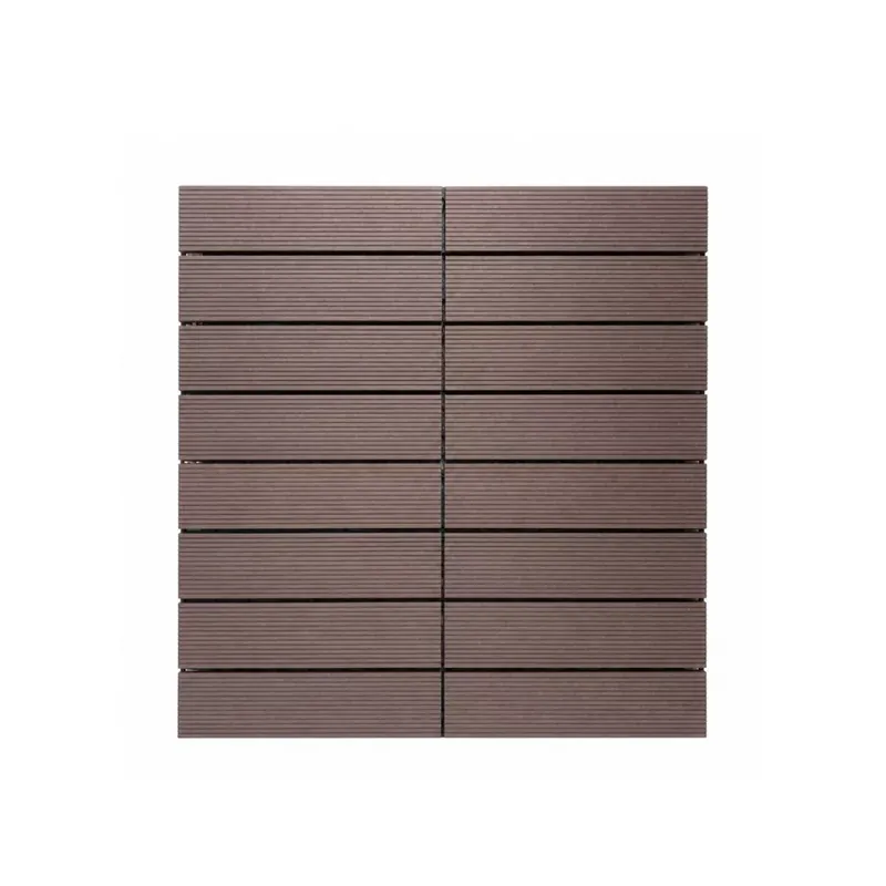 Gyors szállítás WPC járólap 30x30 cm GF401 középbarna (4elemes)