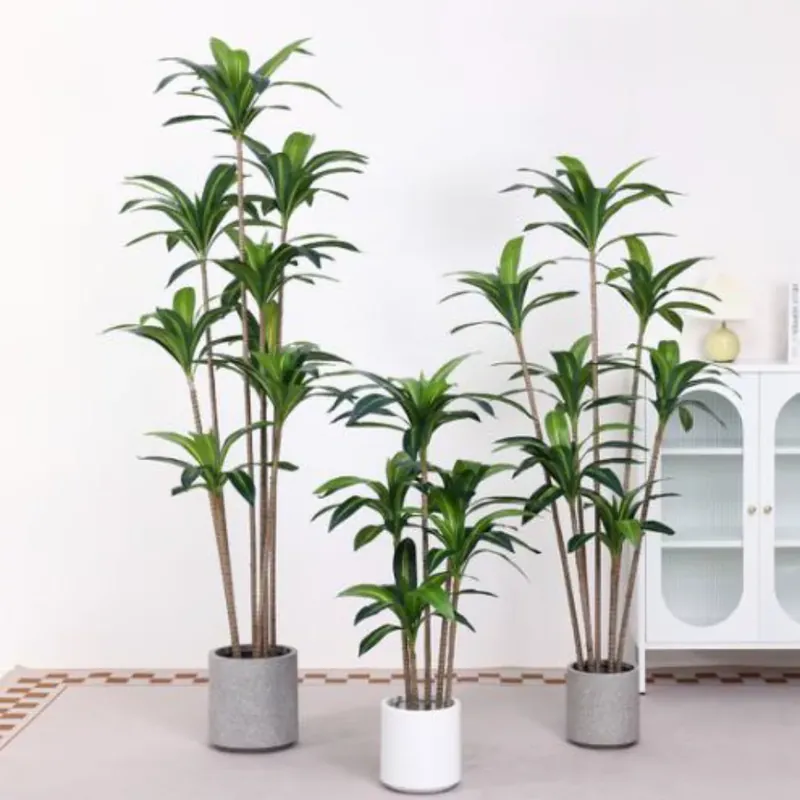 Outlet Műnövény Dracéna pálma zöld 120 cm