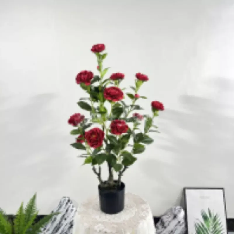 Műnövény bokros Vörős Rózsa 80 cm Azonnal elérhető