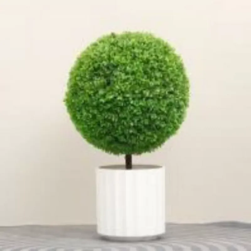 Műnövény gömbös buxus cserepes 70x40 cm Prémium