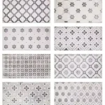 Árengedmény Vita Nebbia Decor Mix 10x20 - patchwork mintás dekorcsempe
