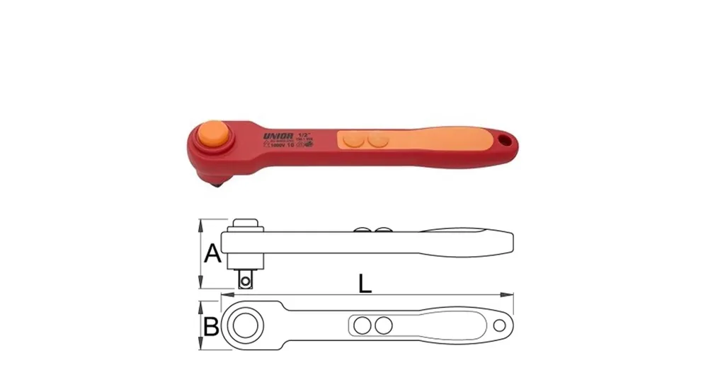 Nézd meg most UNIOR 612206 UTOLSÓ DARABOK VDE RACSNIS HAJTÓ 1/2col 275mm 190.1VDE 1000V SZIGETELT PIROS