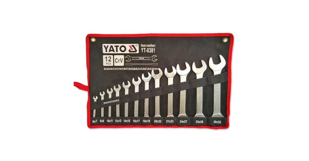 YATO 0381 VILLÁSKULCS KÉSZLET 06-32/12db-os Ne maradj le