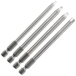 Azonnal elérhető BEHAJTÓHEGY KÉSZLET 4DB 100mm NÉGYSZÖG-IMBUSZ 1,2,3,4 E6.3 KWB 49129640