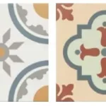Végkiárusítás Realonda Hanoi Salmon 33x33 -Patchwork cementlap mintás járólap