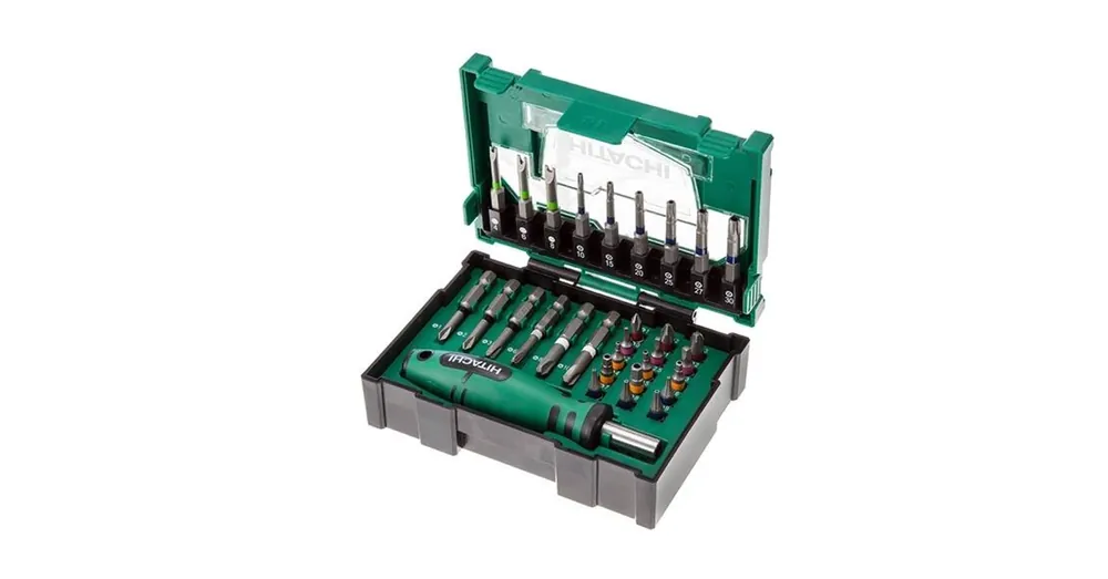Csak ma BEHAJTÓHEGY KÉSZLET 31DB-OS HSC BOX2 HIKOKI 40030023