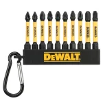 DEWALT DT7276-QZ BEHAJTÓHEGY KÉSZLET 10DB-OS PZ1x2,PZ2x6,PZ3x2 / 57mm Végkiárusítás