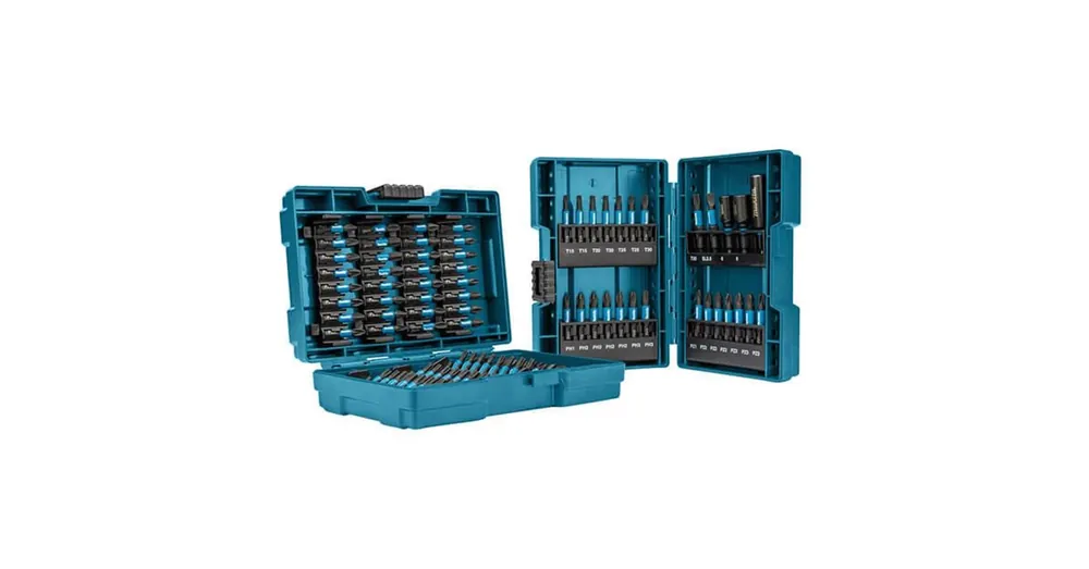 Legkelendőbb MAKITA E-03109 BEHAJTÓHEGY KÉSZLET 90 részes PZ,PH,TORX, SL