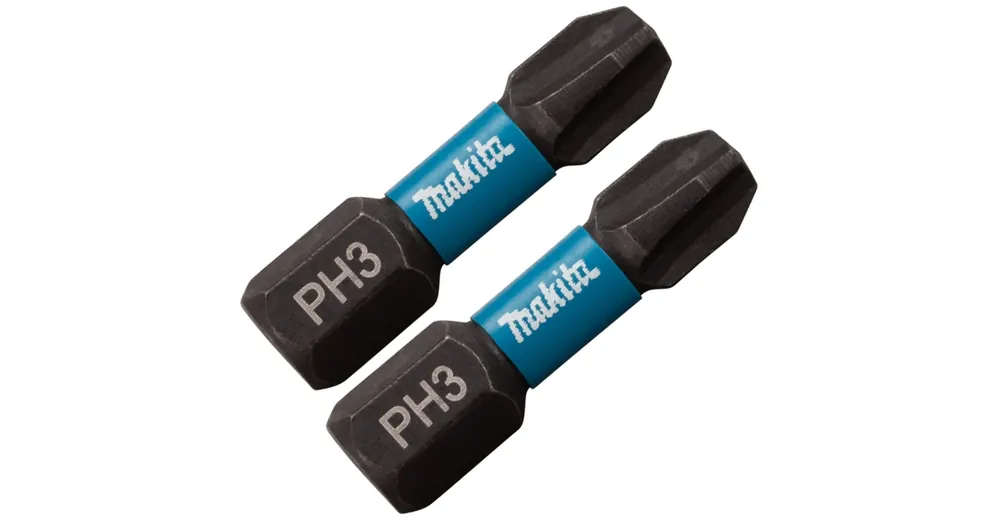 MAKITA B-63622 BEHAJTÓHEGY PH3 1/4c C6,3 25mm IMPACT BLACK MÁGNESES 2DB/CS Olcsó