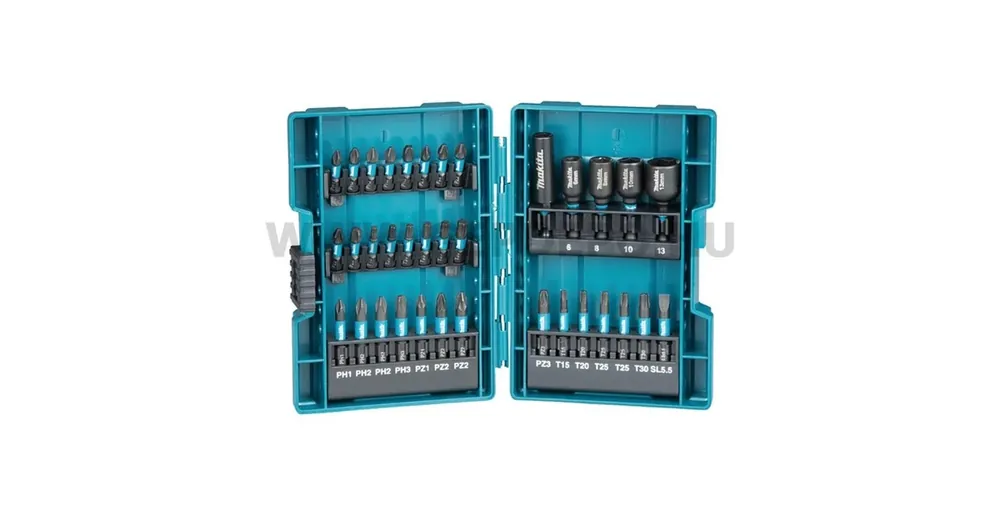 MAKITA B-66880 BEHAJTÓHEGY KÉSZLET 35részes IMPACT BLACK Vedd meg online