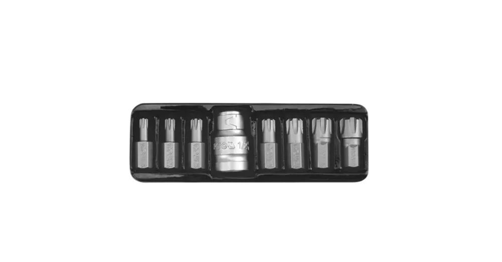 YATO 0418 BEHAJTÓHEGY KÉSZLET RIBE M05-M14/8részes Prémium