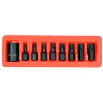 Ajánlat YATO 10664 BEHAJTÓHEGY KÉSZLET 1/2c TORX T30-T70 / 9 RÉSZES
