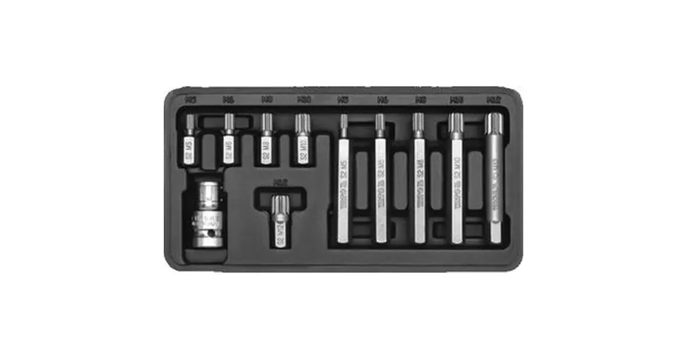 Árcsökkenés YATO 0415 BEHAJTÓHEGY KÉSZLET SPLINE M05-M12 11 részes