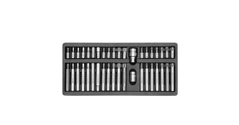 Utolsó esély YATO 0400 BEHAJTÓHEGY KÉSZLET 40 részes HX SPLINE TORX