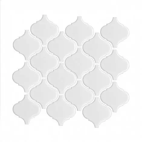 Kiárusítás Arabesco White Mini 27,6x25 mozaikcsempe