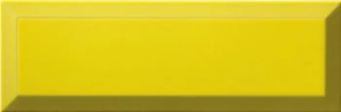 Metro Bisel Limon Brillo 10x30 fózolt fényes metro csempe Rendeld meg most