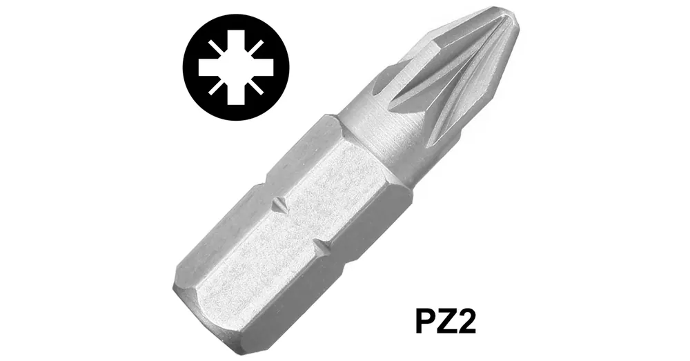 Végkiárusítás MAKITA P-47977 BEHAJTÓHEGY PZ2/025mm STANDARD 1/4c C6,3