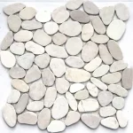 Piedra Batu Blanca 30x30 kavicsmozaik Akciós ár