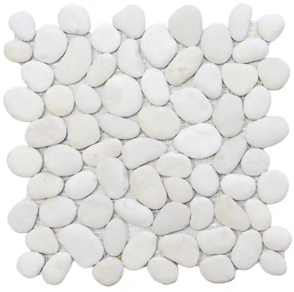 Piedra Extra blanca 30x30 kavicsmozaik Expressz szállítás