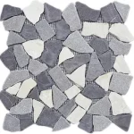 Biztonságos fizetés Piedra Noa Gris 30x30 kőmozaik
