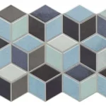 Korlátozott ajánlat Realonda Rhombus Blue 26,5x51