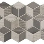 Prémium Rhombus Grey 26,5x51