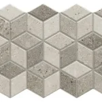 Gyors kiszállítás Rhombus Stone Grey 26,5x51