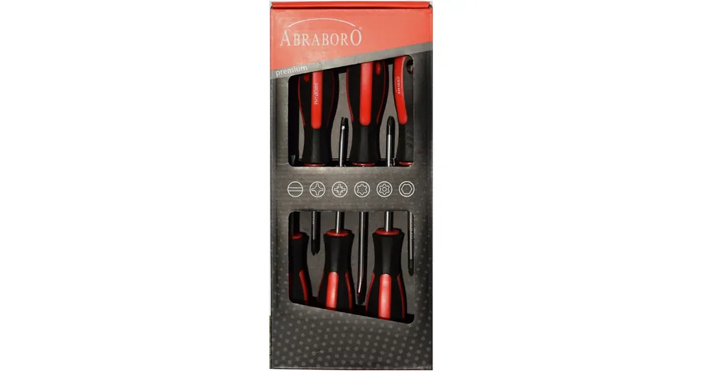 Gyors kiszállítás CSAVARHÚZÓ KÉSZLET 6DB-OS 3,0/5,5/6,5/PH1/PH2/PZ2 IMPORT